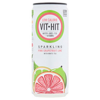 Picture of 330 VitHit Spk Pink Grapefruit Can  x12 DRS